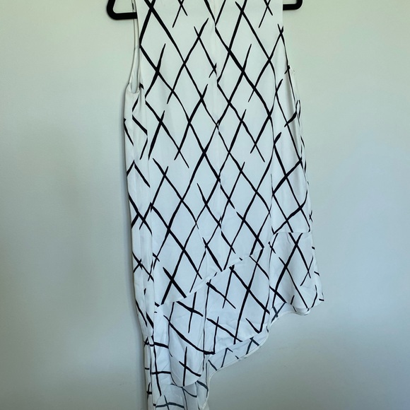 BALENCIAGA ASYMMETRICAL CREPE DRESS - Picture 5 of 5